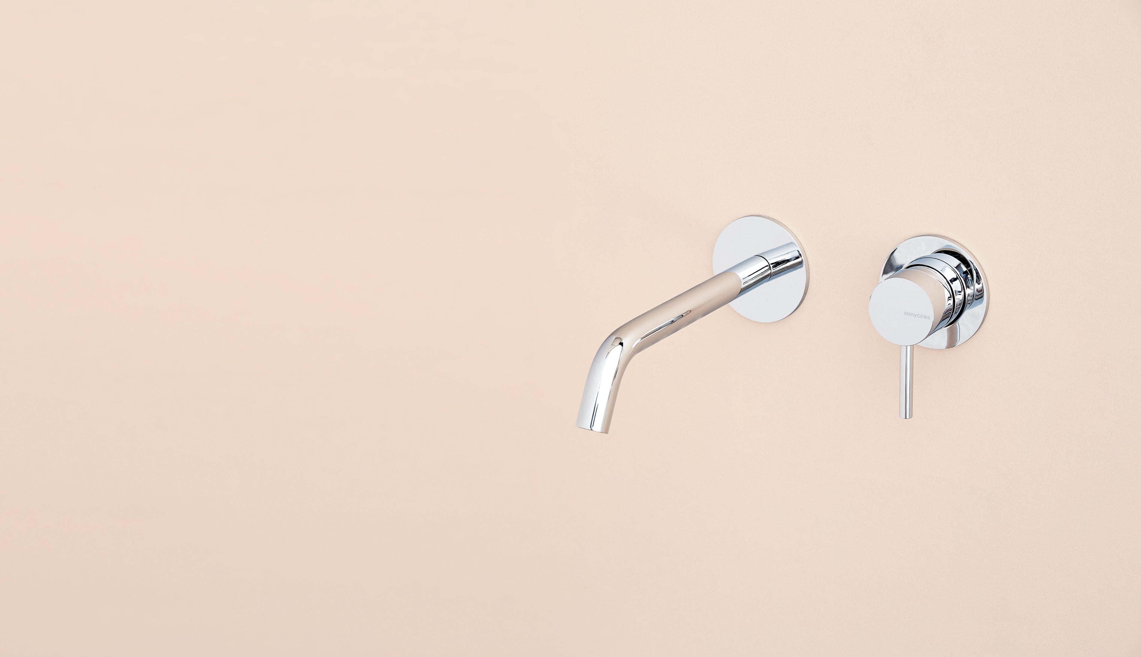 Loop - Mitigeur mécanique au bord pour baignoire