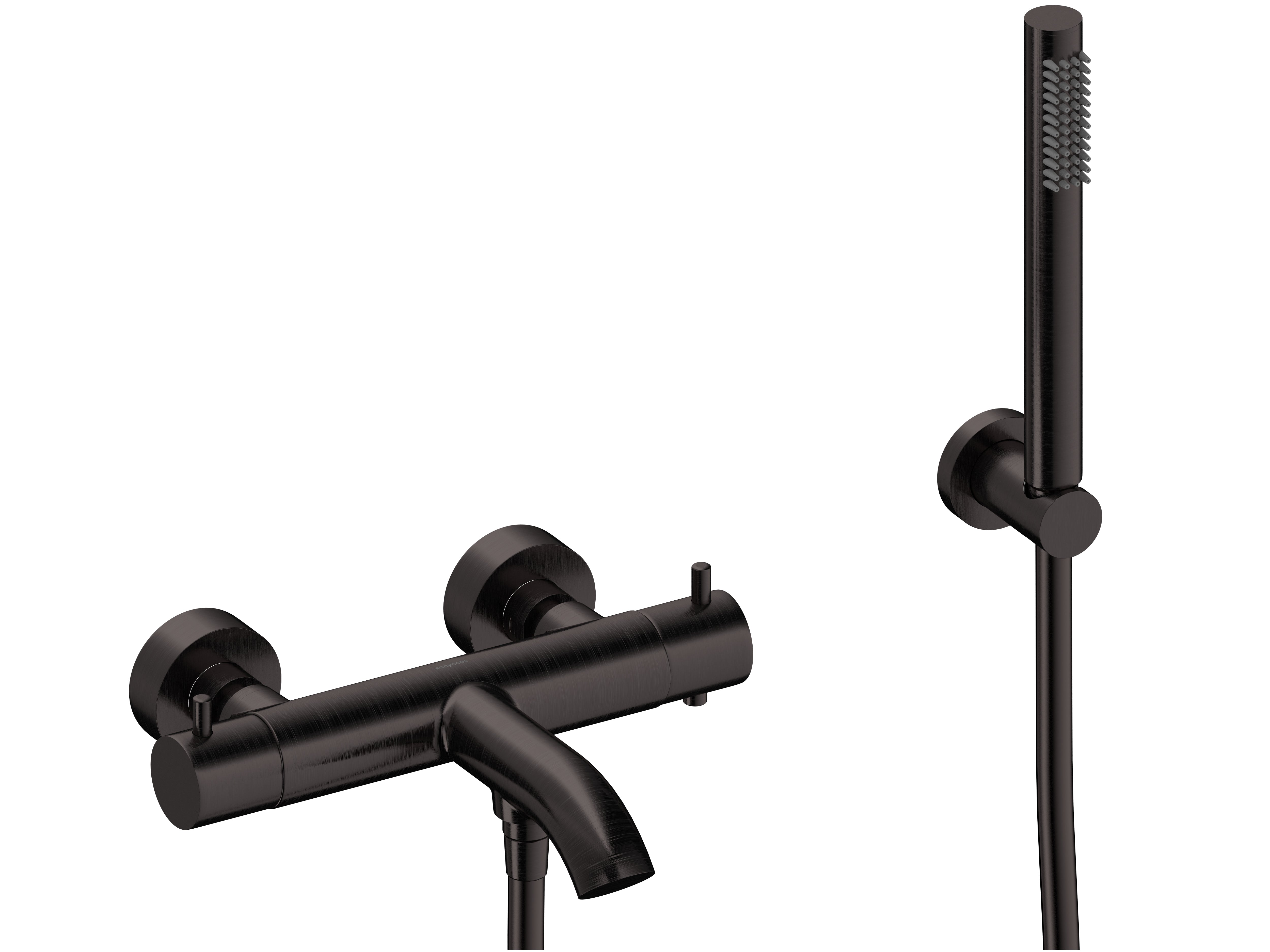 Loop - Mitigeur thermostatique de bain-douche avec douchette