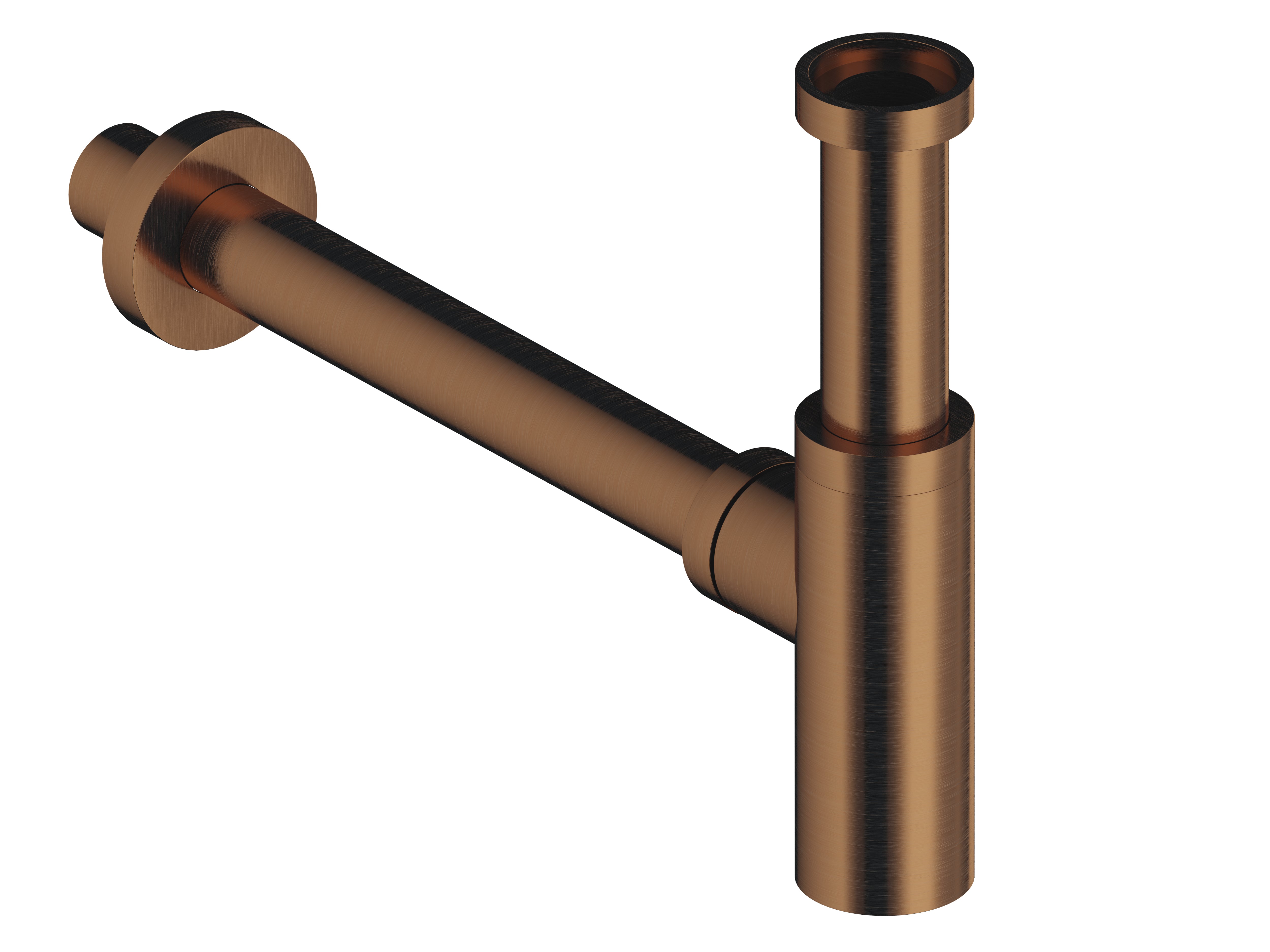 Loop - Siphon métallique round